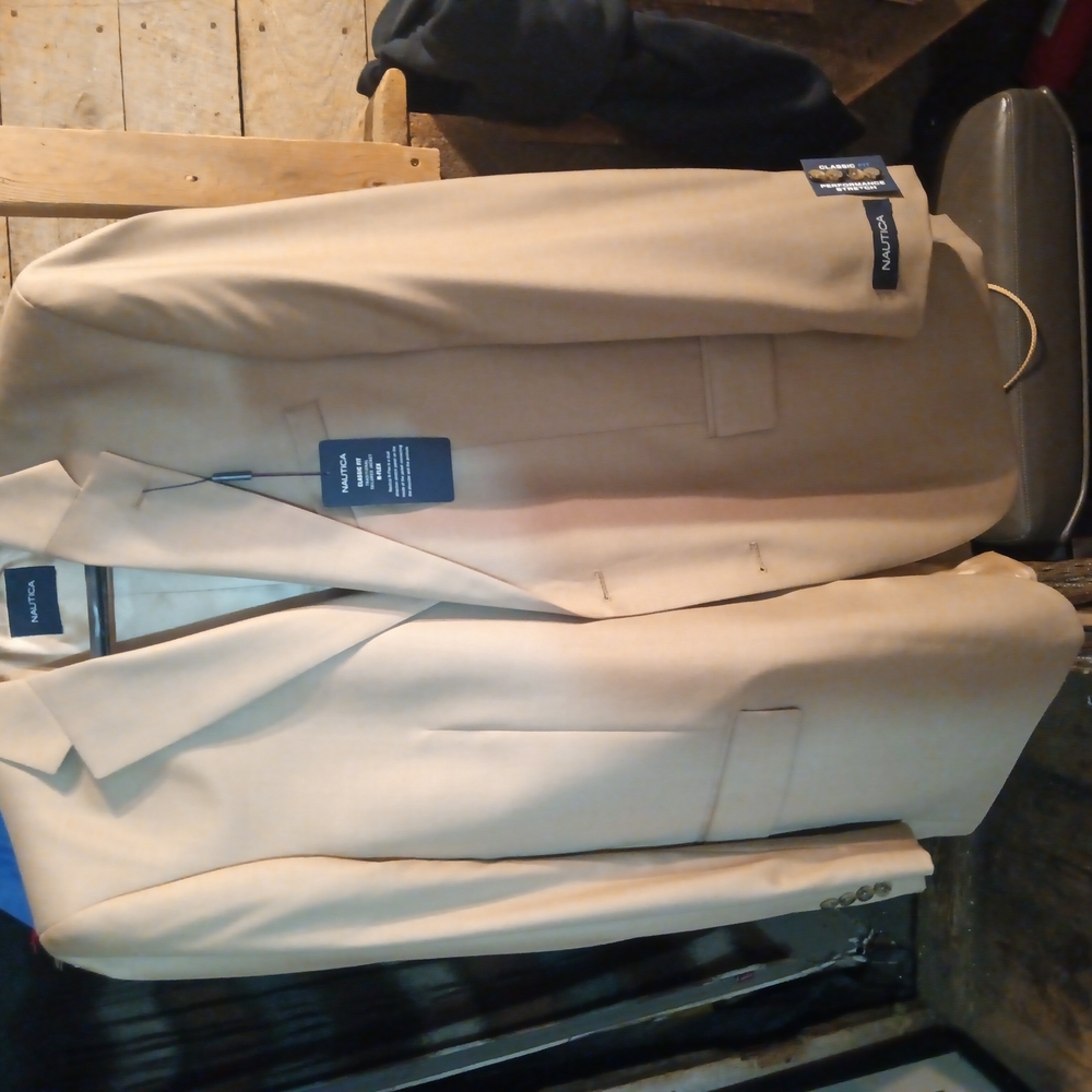 Nautica Tan Blazer